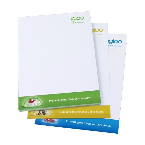 Sticky-Smart Notes - Variable Print A7 50 Sheet. 